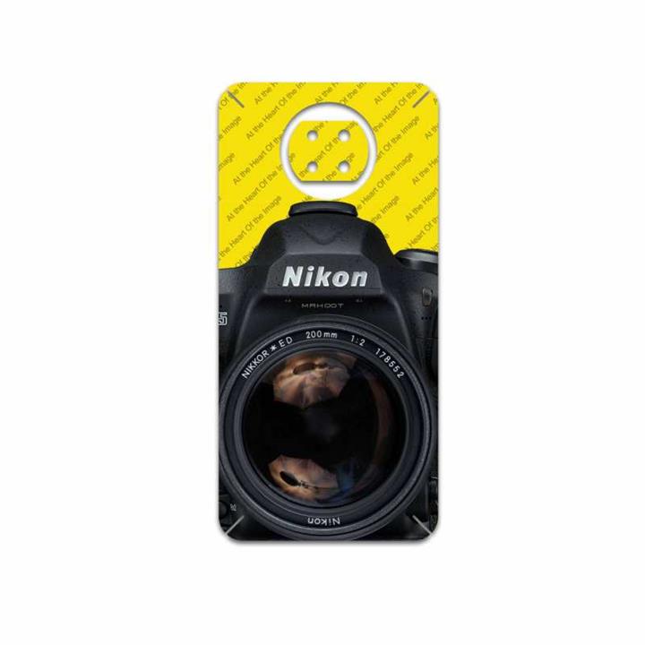 برچسب پوششی ماهوت مدل Nikon-Logo مناسب برای گوشی موبایل شیائومی Redmi Note 9T MAHOOT Nikon-Logo Cover Sticker for Xiaomi Redmi Note 9T